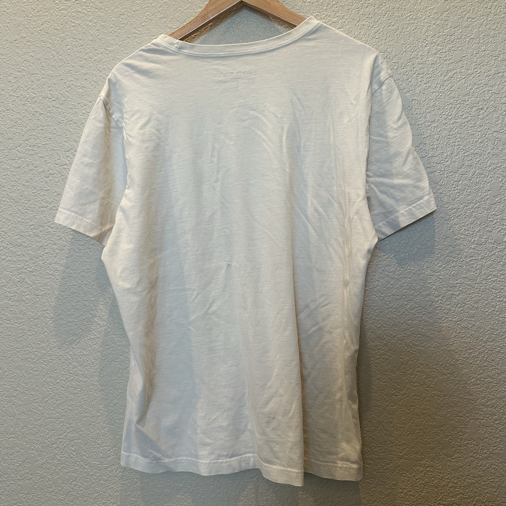 Life Is Good Men's Crusher Lite Large Tan T-Shirt My Favorite Color Is Chocolate - Picture 5 of 6